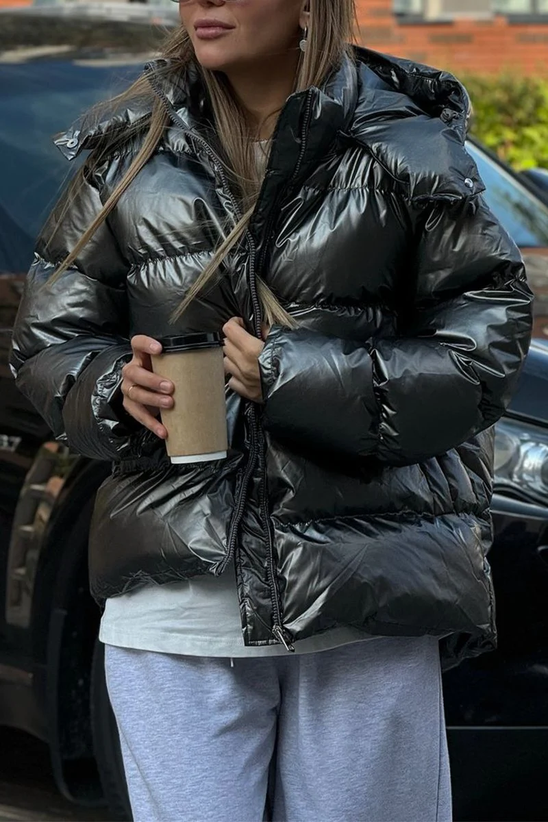 Women's Casual Hooded Thick Jacket